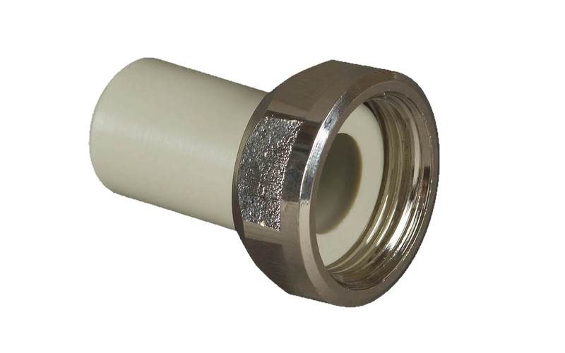 Переходник  пласт. с н/гайкой  Ø32х5/4" FV-Plast