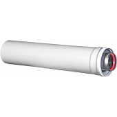 Удлинитель коаксиальный Ø80/125 мм L=0,25м Ø80 мм - AL, Ø125 мм - Zn